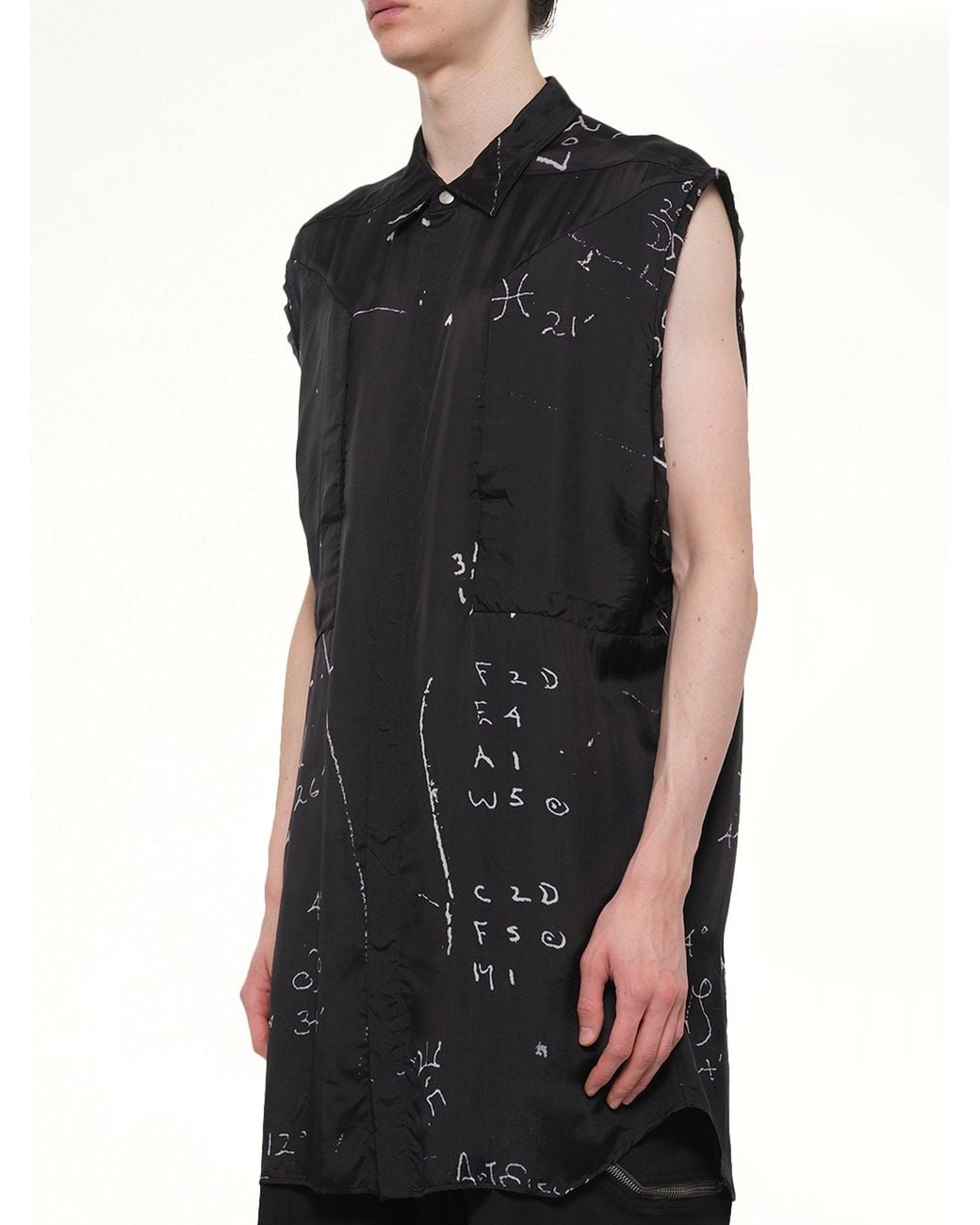 Rick Owens Black Jumbo Sl Outershirt for men