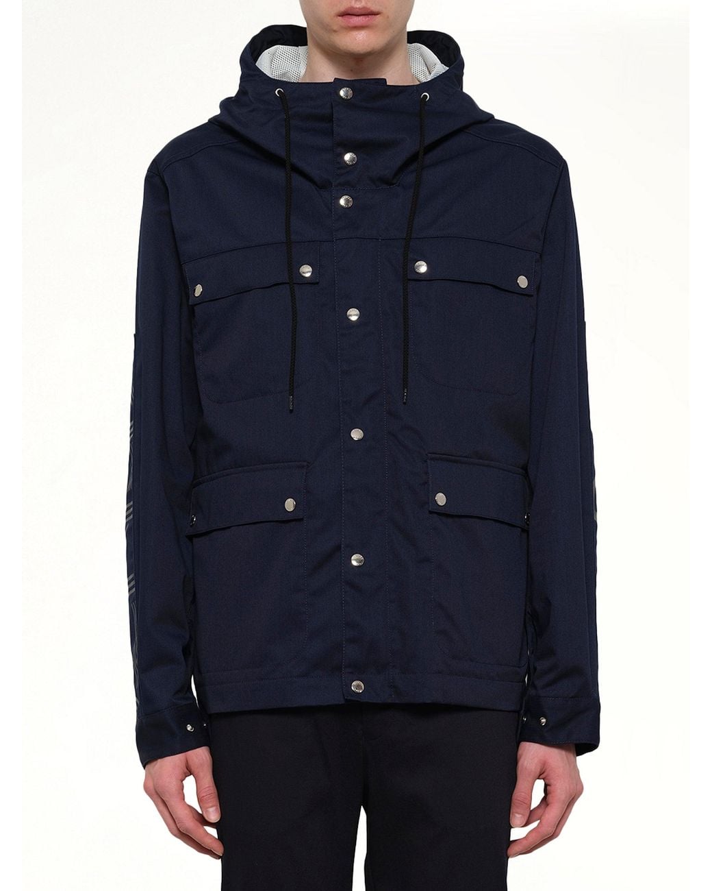KENZO Blue Paris Parka Jacket for men