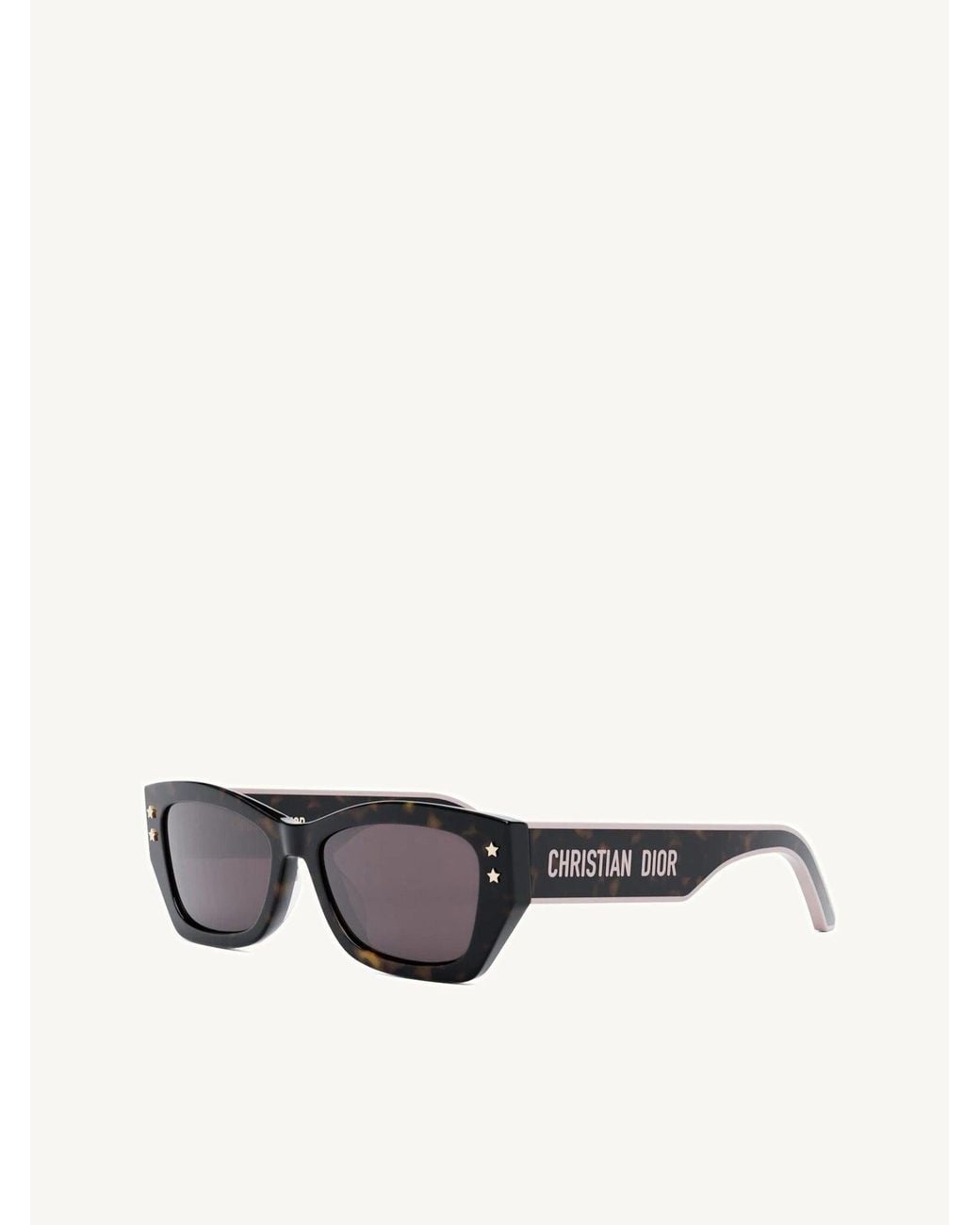 Dior Brown Pacific S2U 25D053 Rectangular Sunglasses