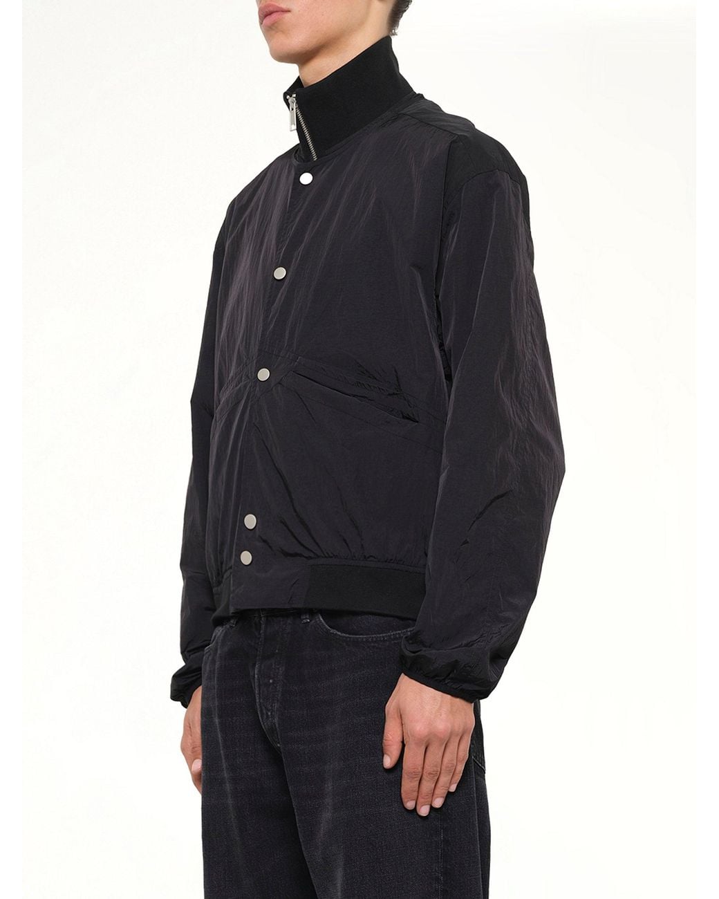 Entire studios Blue Zip Up Anorak for men