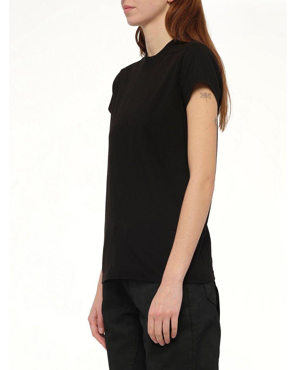 Rick Owens Black Small Level T-Shirt