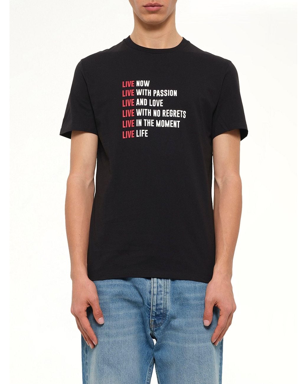 Neil Barrett Black T-Shirts for men