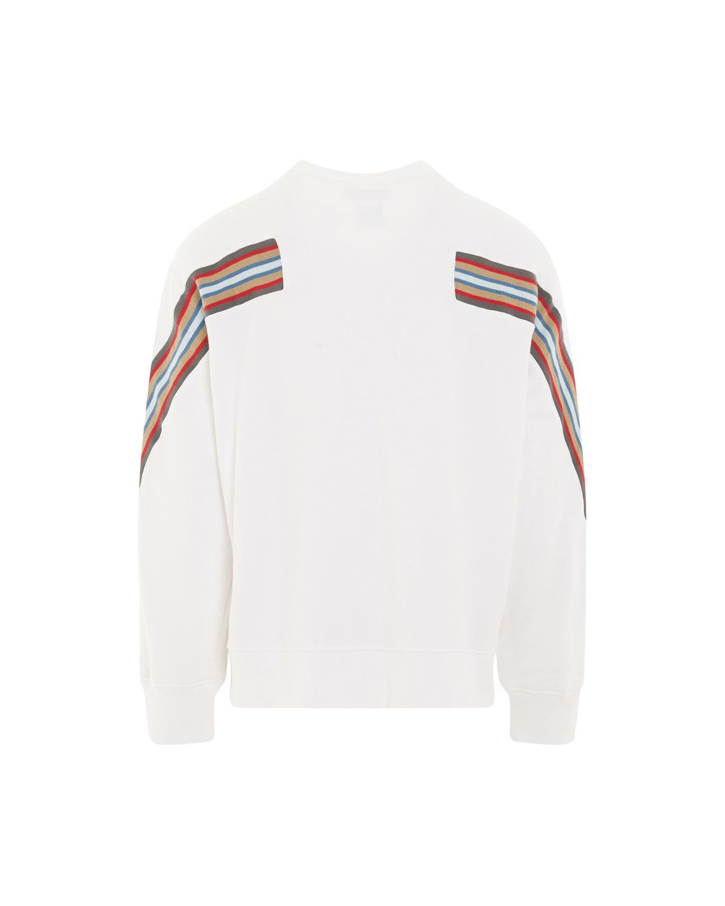 Facetasm Rib Xxl Sweatshirt In White for Men | Lyst