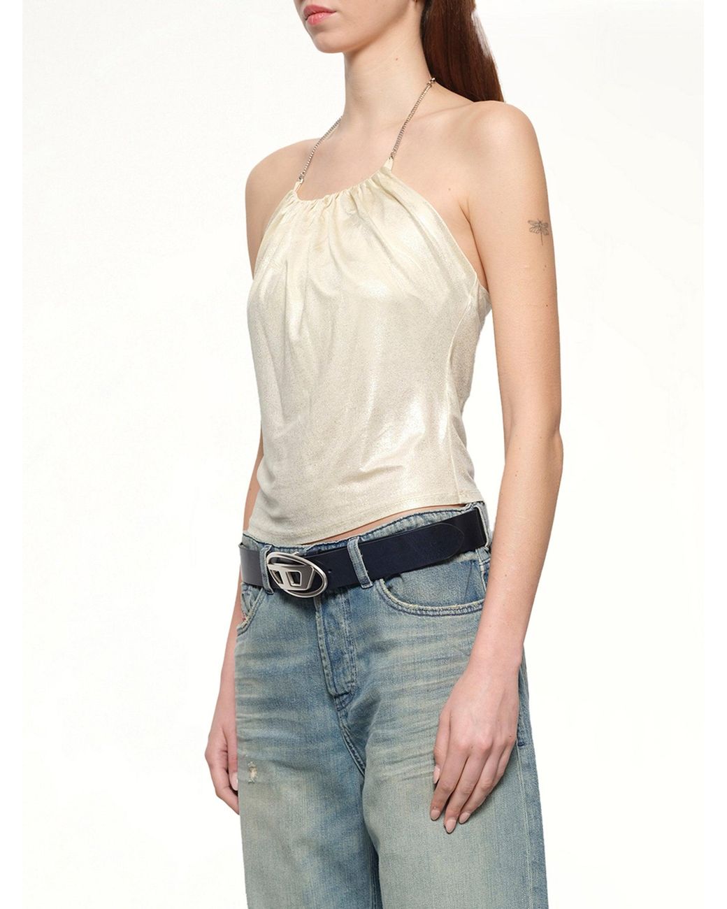 DIESEL Blue T-Ireni Top