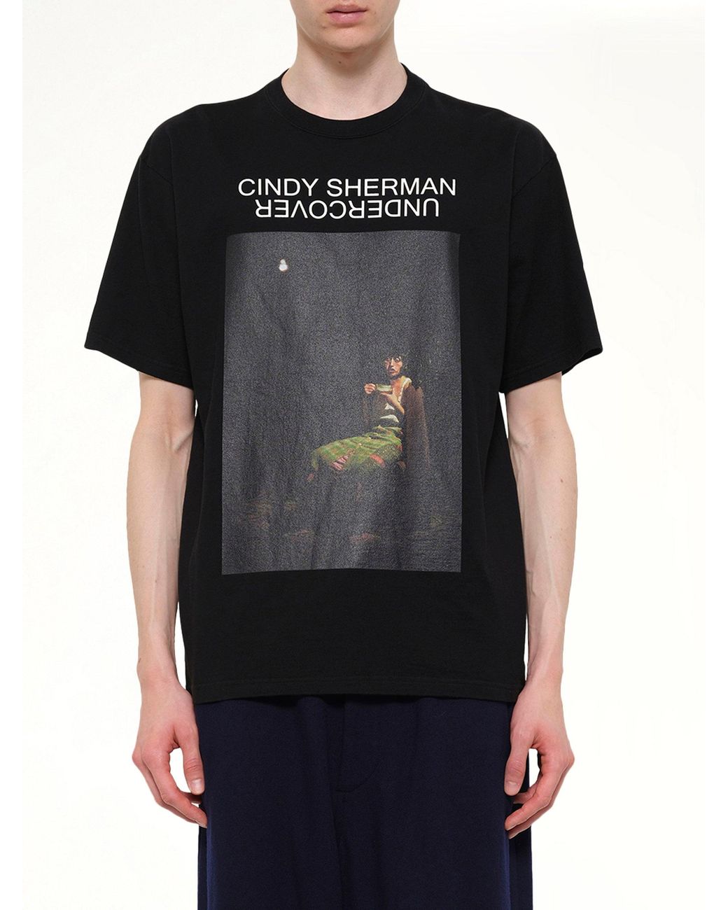 Undercover Black Cindy Sherman "Untitled 300" T-Shirt for men