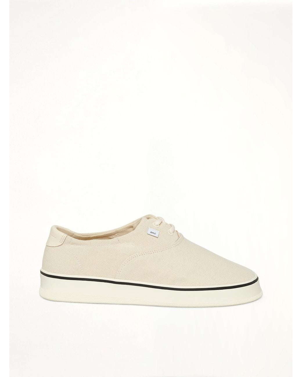 AMI White Tennis Sneakers for men