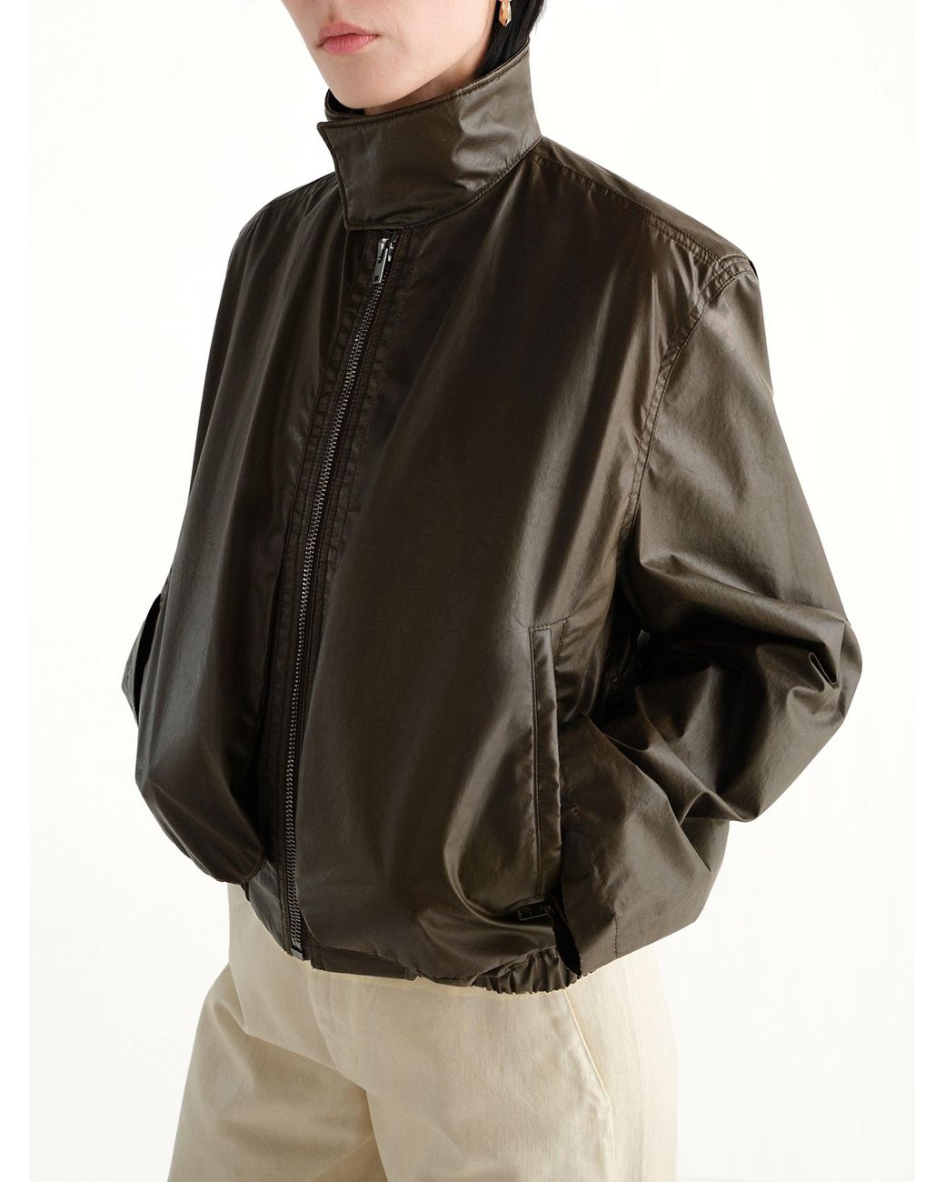 Lemaire Black Zipped Blouson
