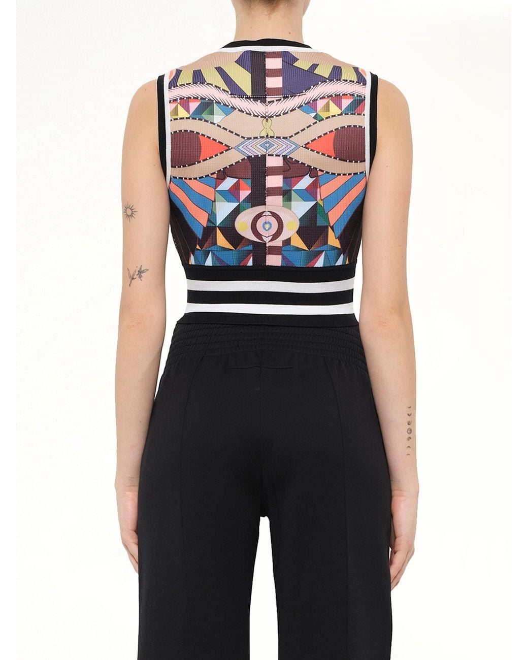 Givenchy Black Sleeveless Top