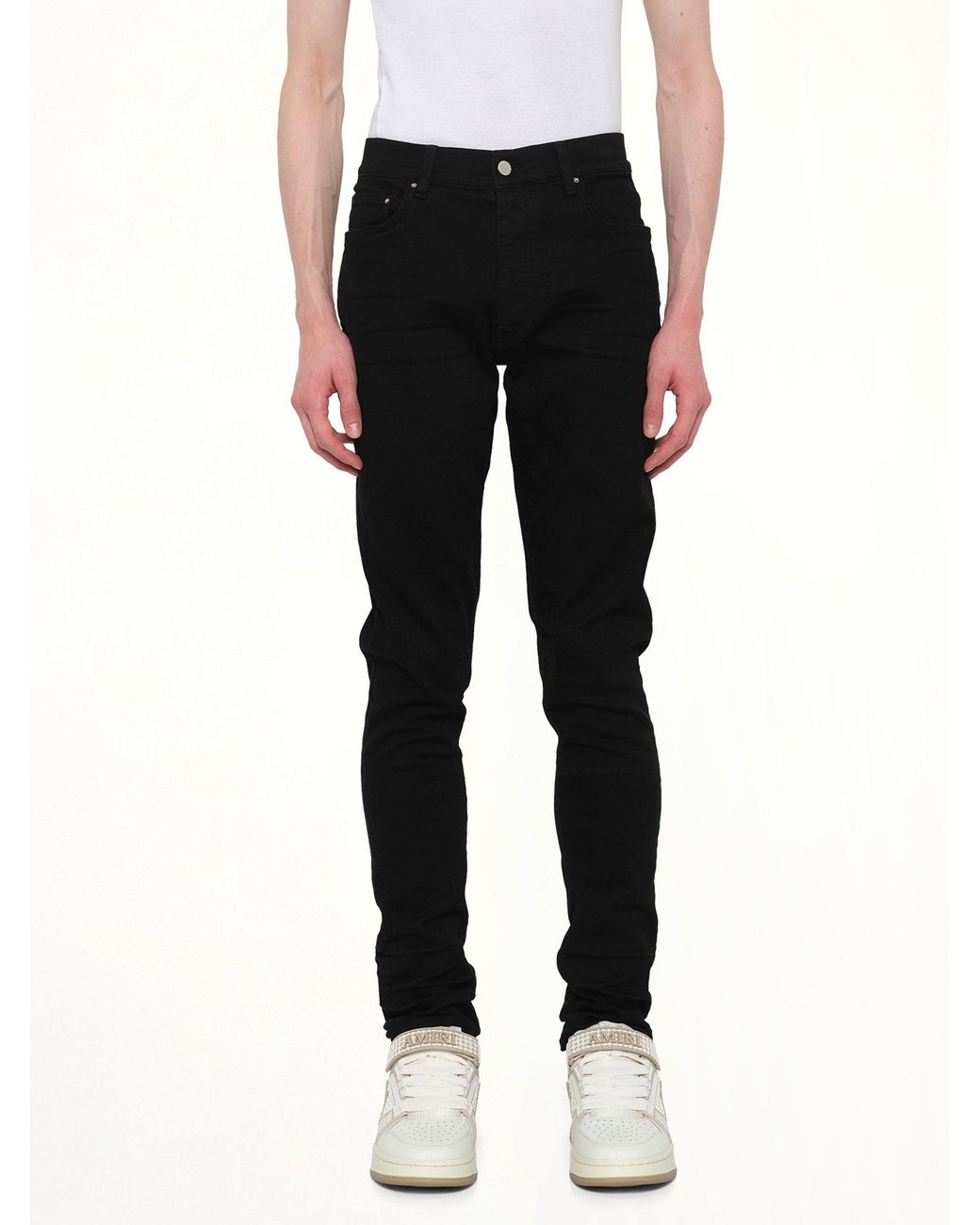 Amiri Black Stack Jeans for men