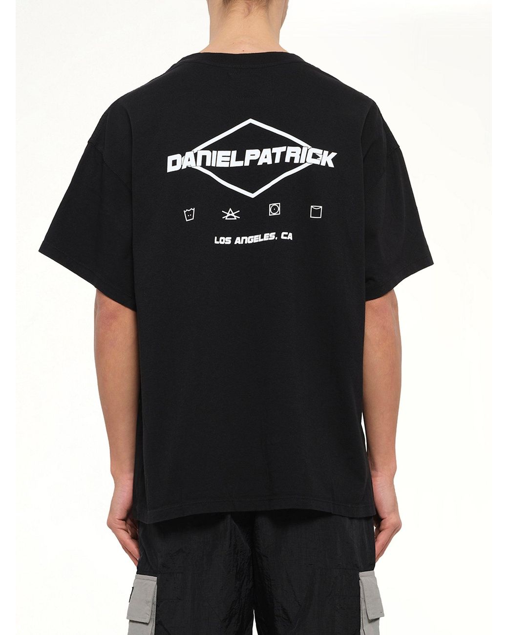 Daniel Patrick Black Take Care T-Shirt for men