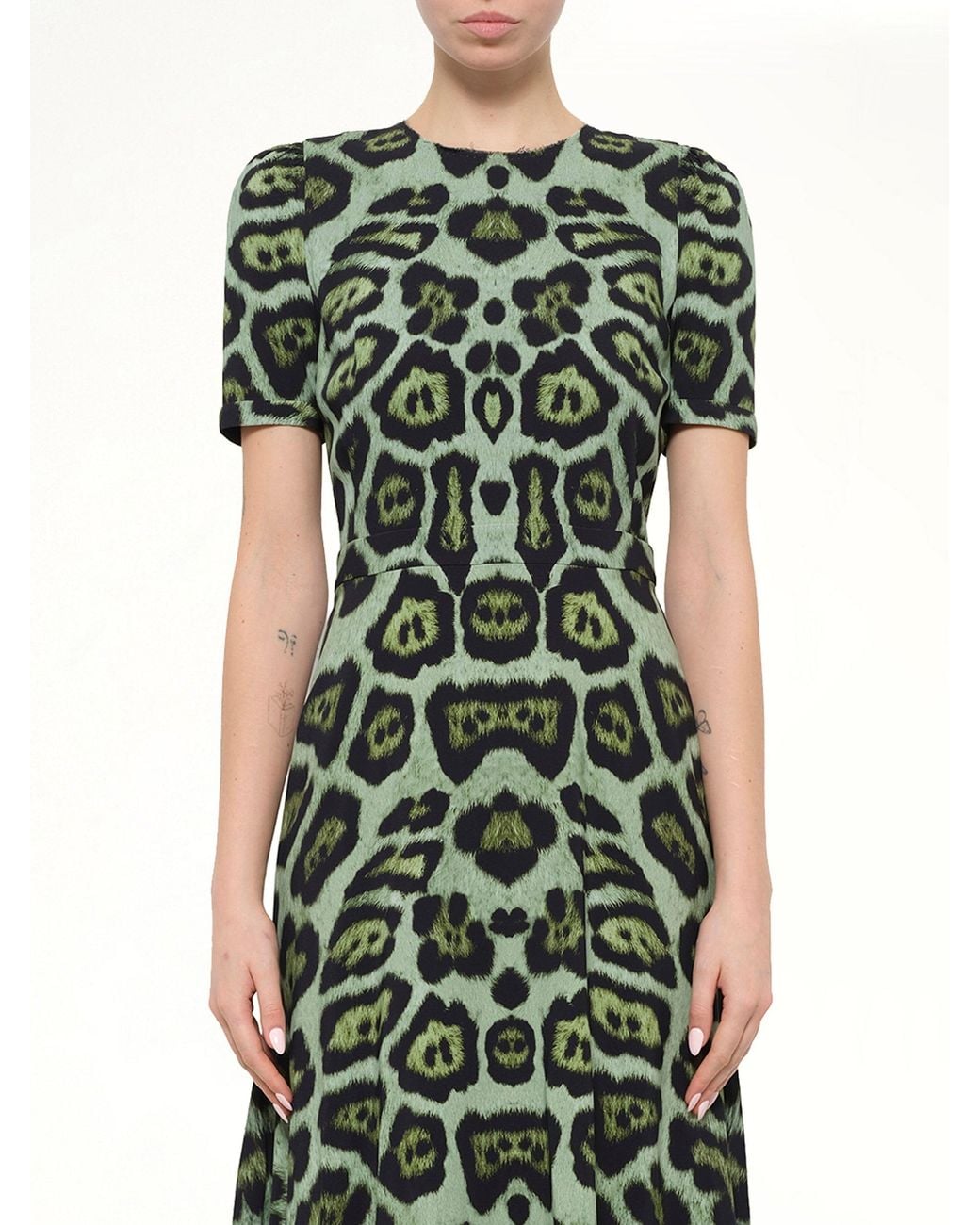 Givenchy Green Long Dress