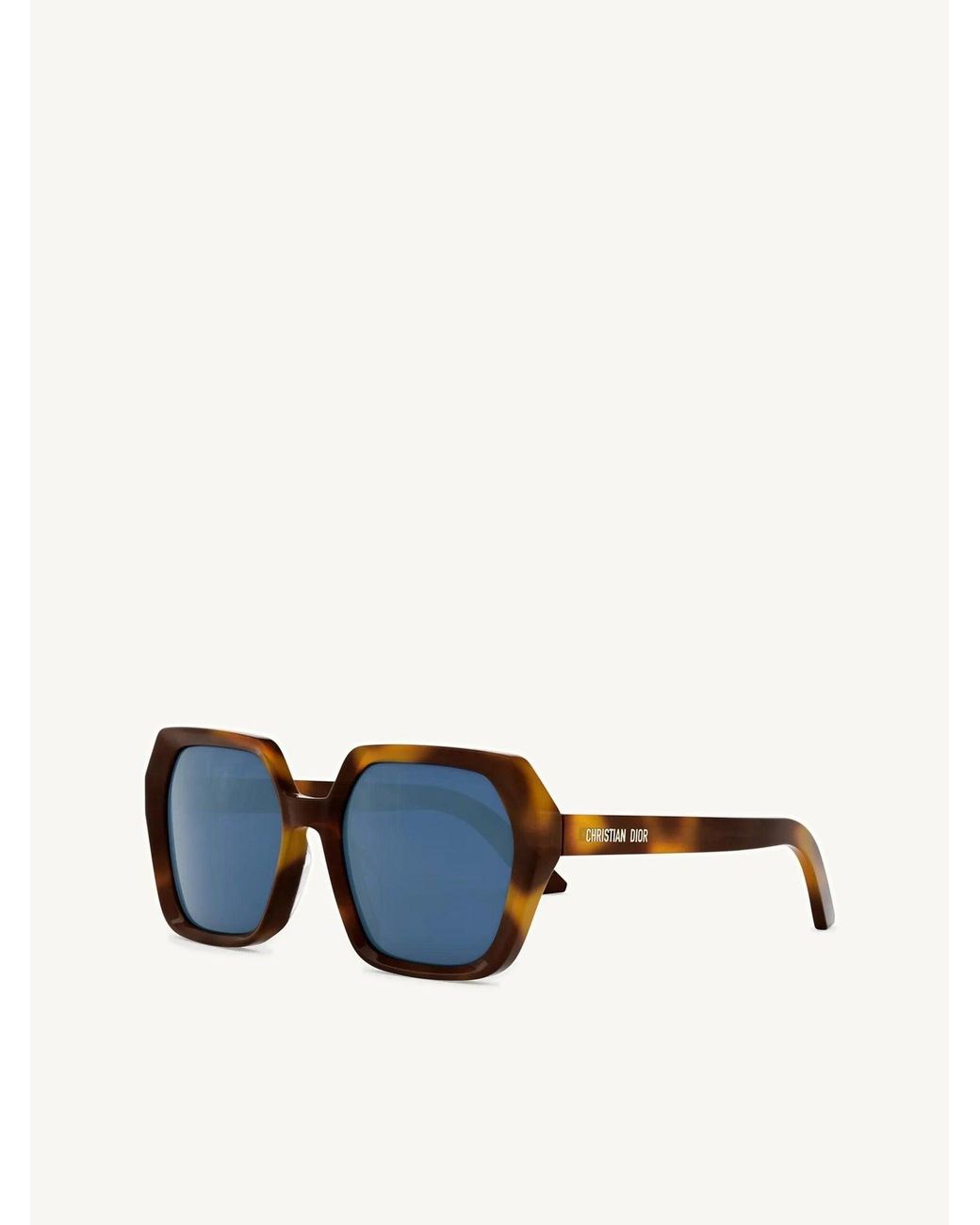 Dior Blue Midnight S2F 26B0 Hexagon Sunglasses