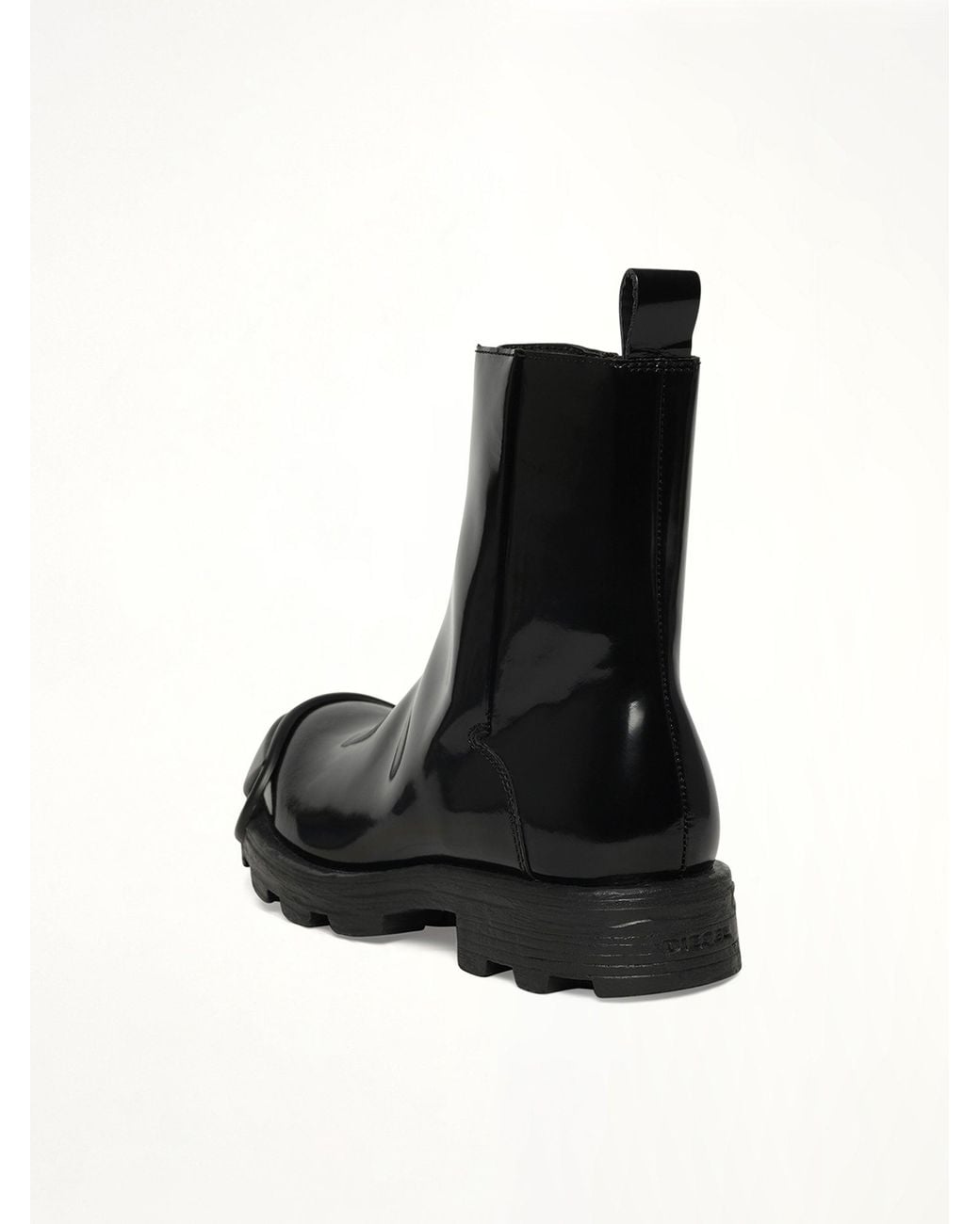 DIESEL Black D-Hammer Zip Boots for men