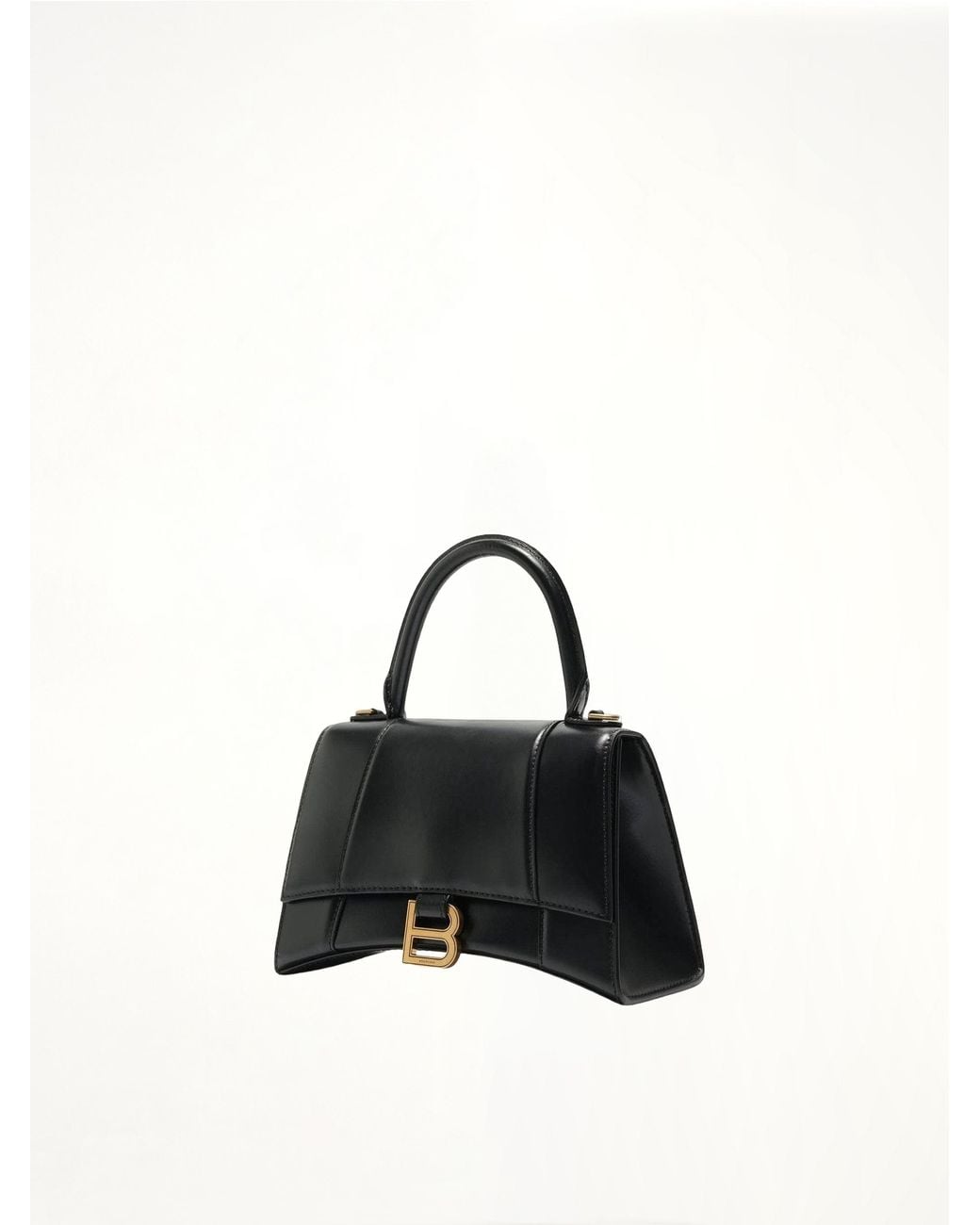 Balenciaga Black Hourglass Small Handbag