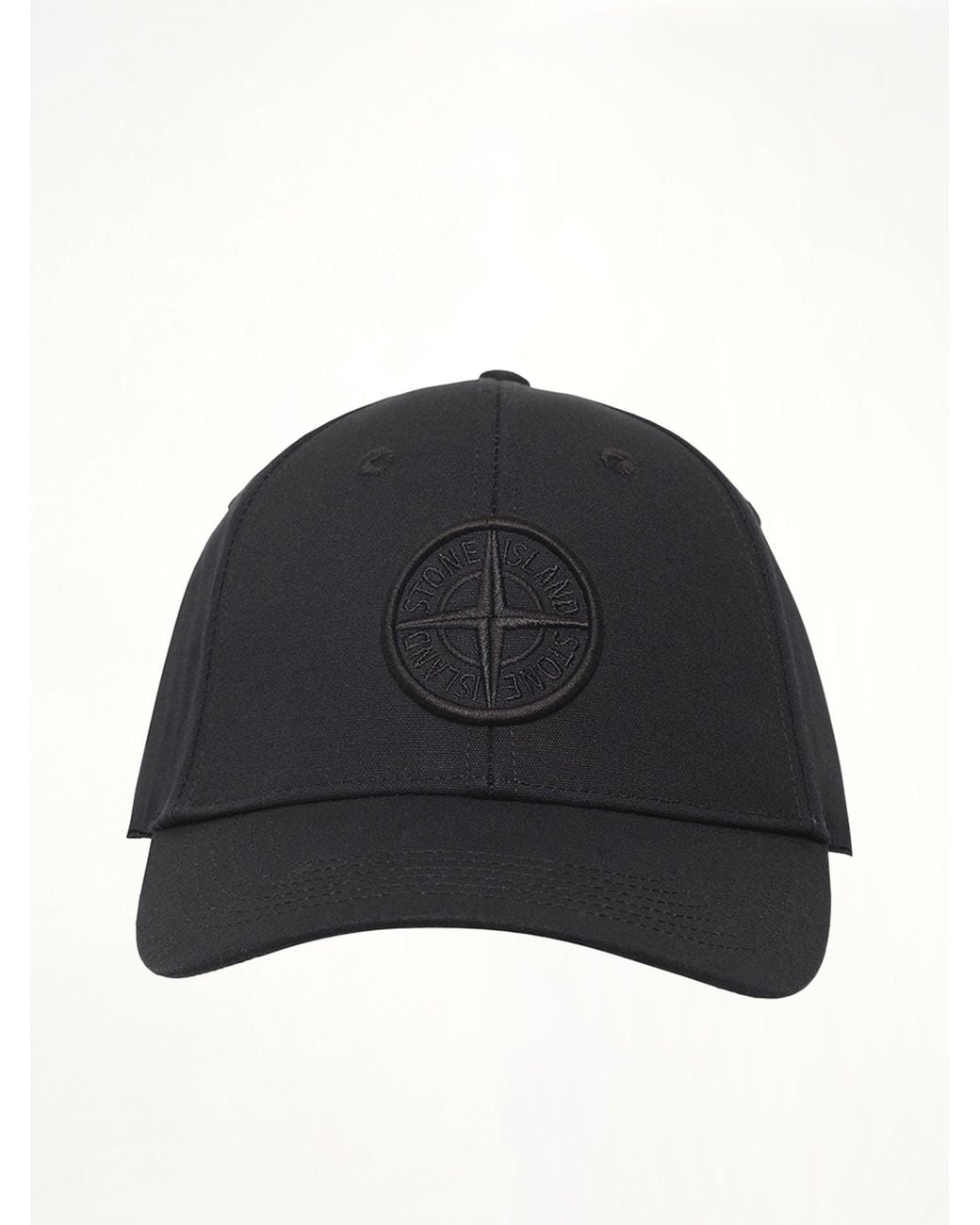 Stone Island Blue 910001 Cotton Baseball Cap for men