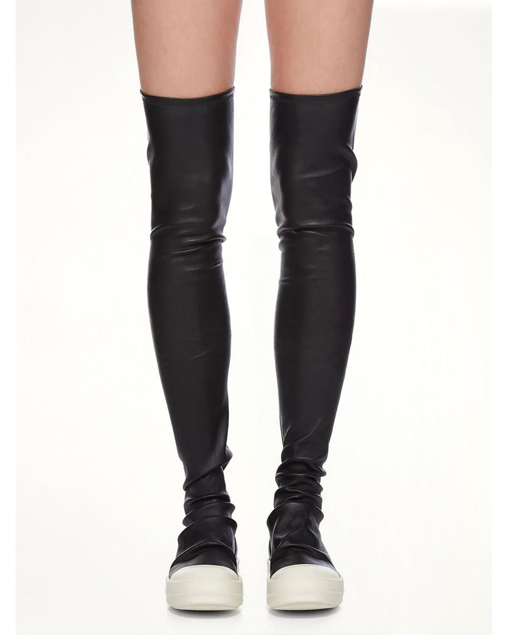Rick Owens Black Stocking Sneaks