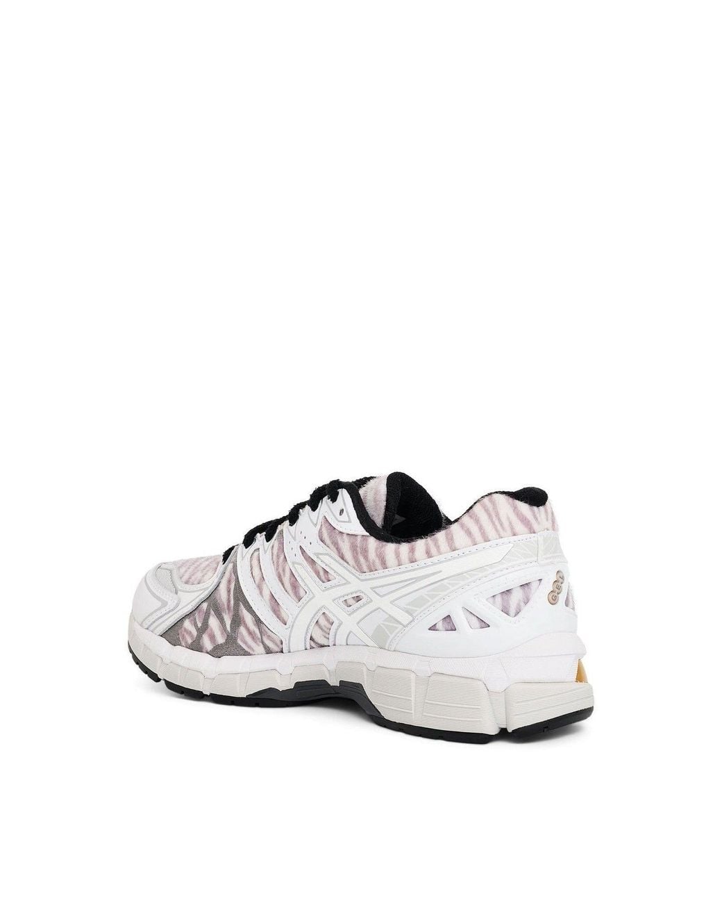 KENZO White X Asics Gel Kayano 20 Sneakers, 100% Cow Leather for men