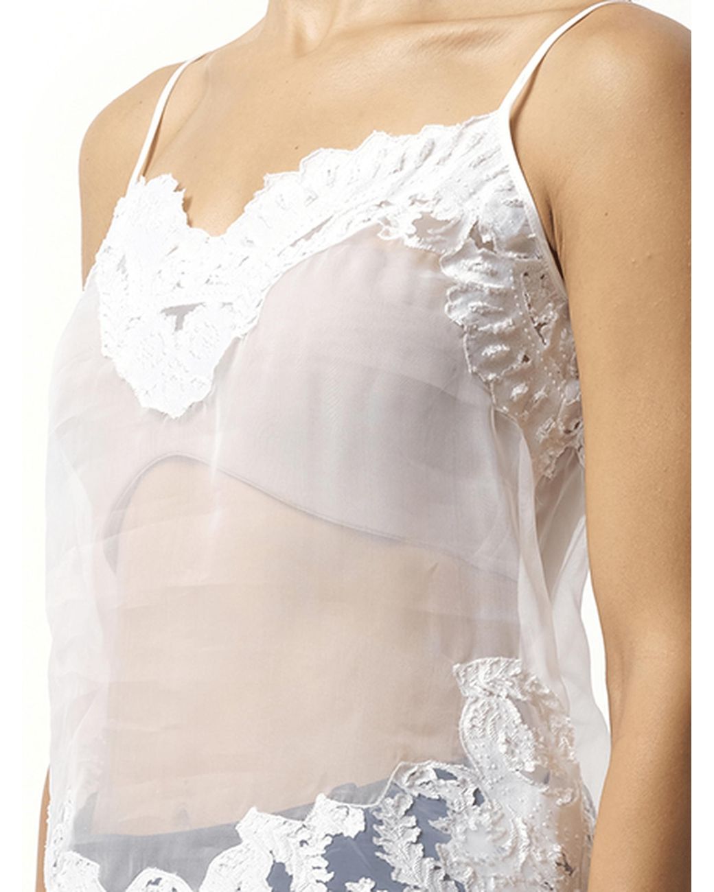 Givenchy White Sleeveless Top