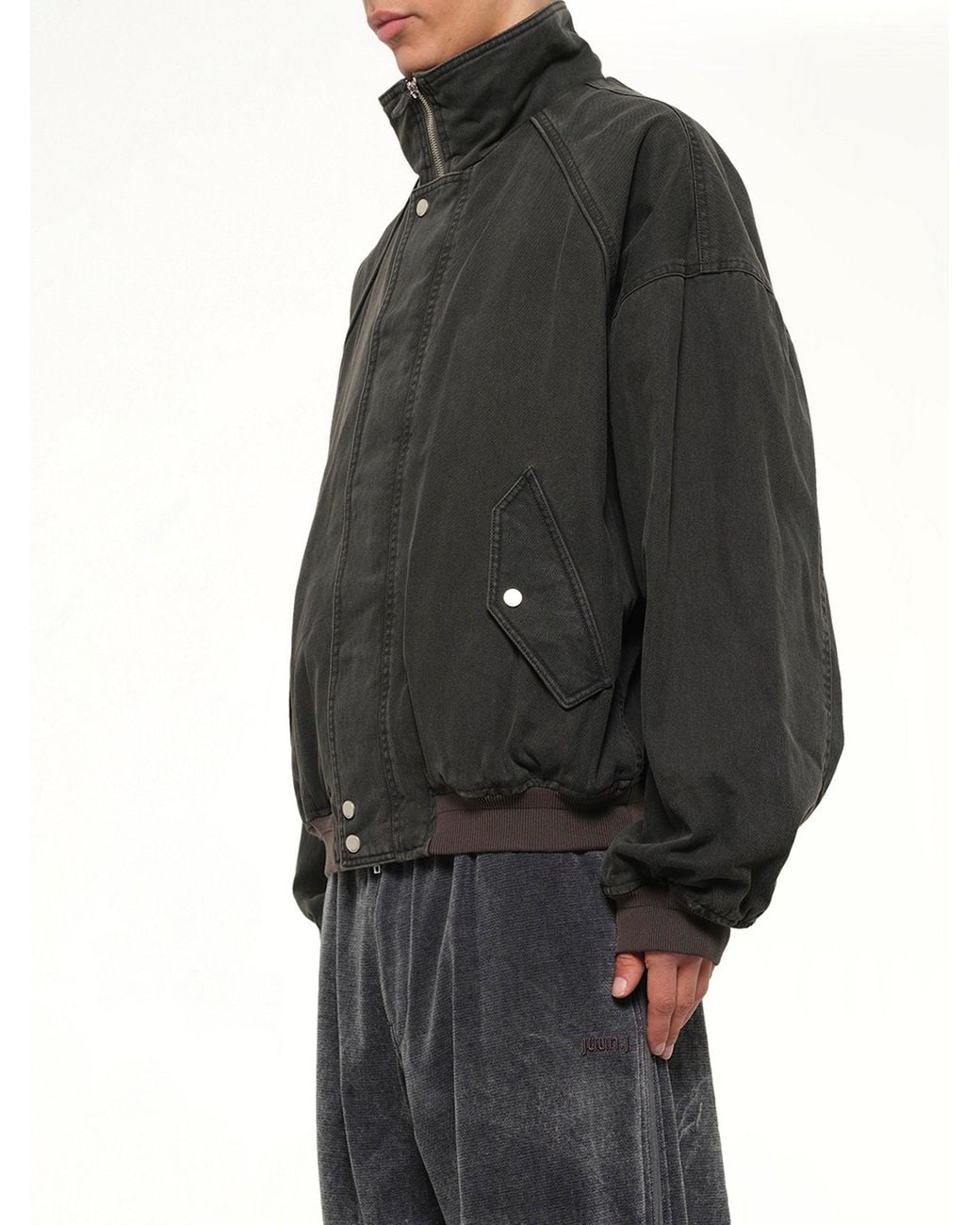 Juun.J Gray G-8 Wep Jacket for men