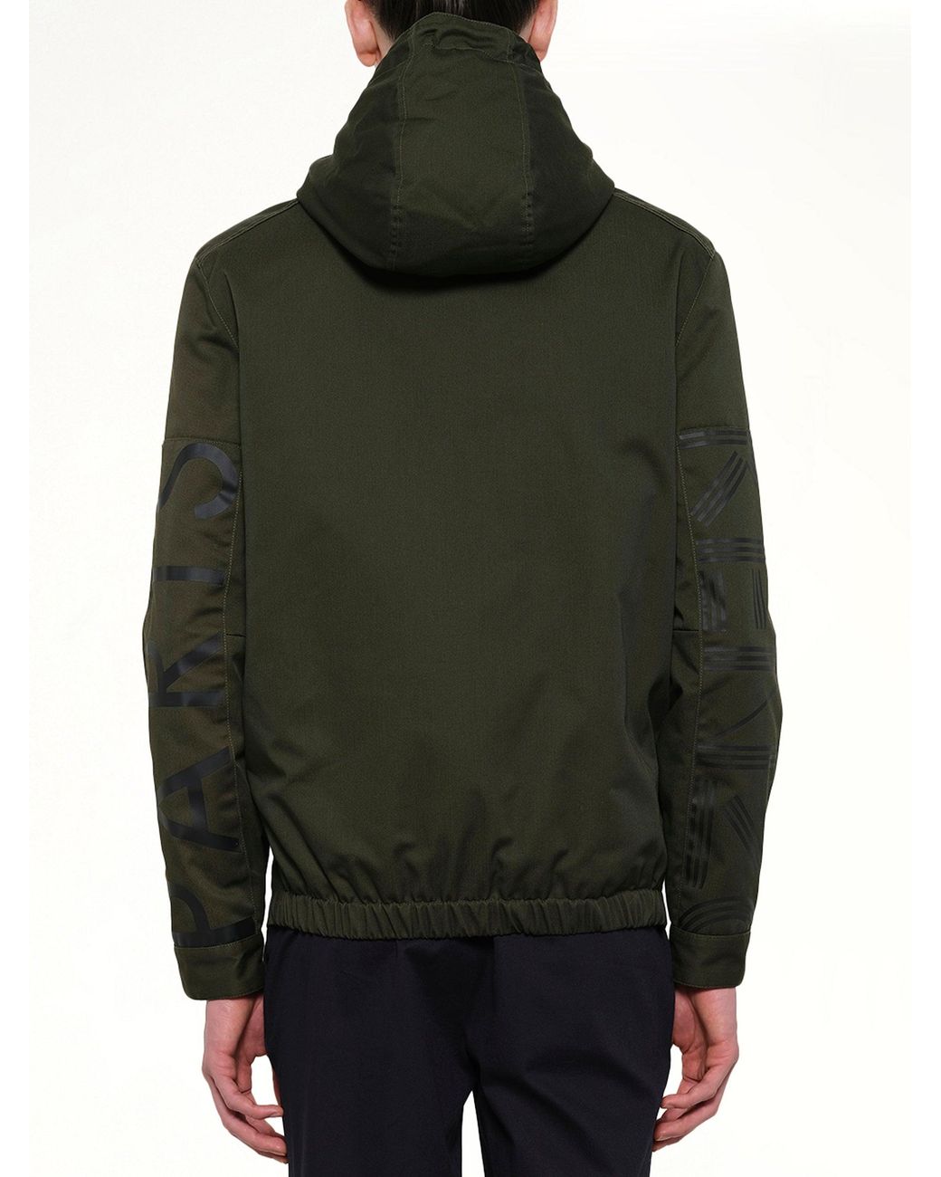 KENZO Green Paris Parka for men