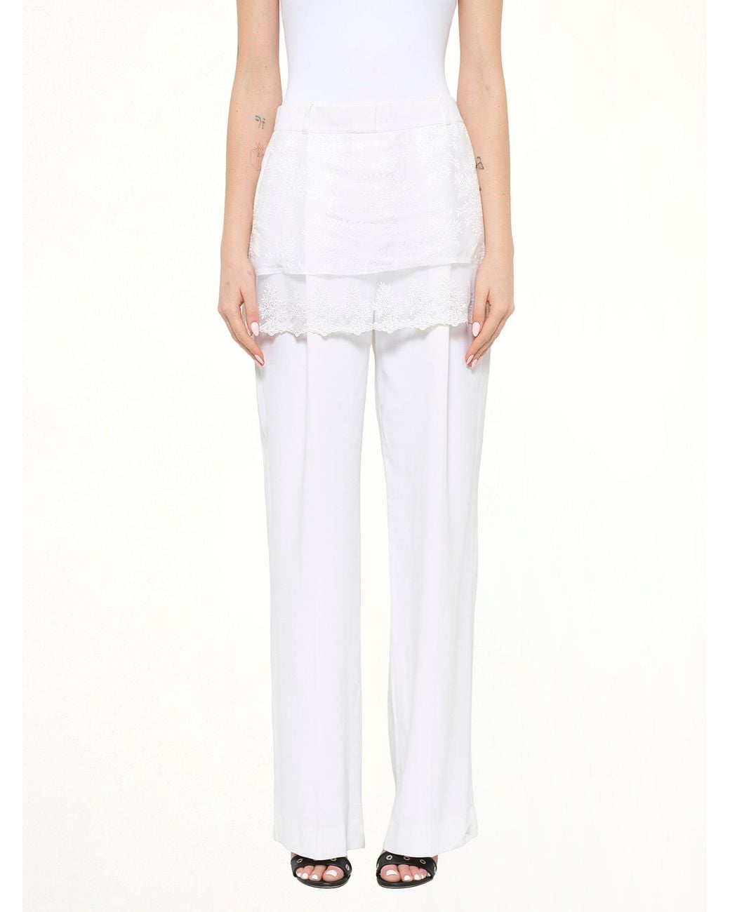 Givenchy White Trousers