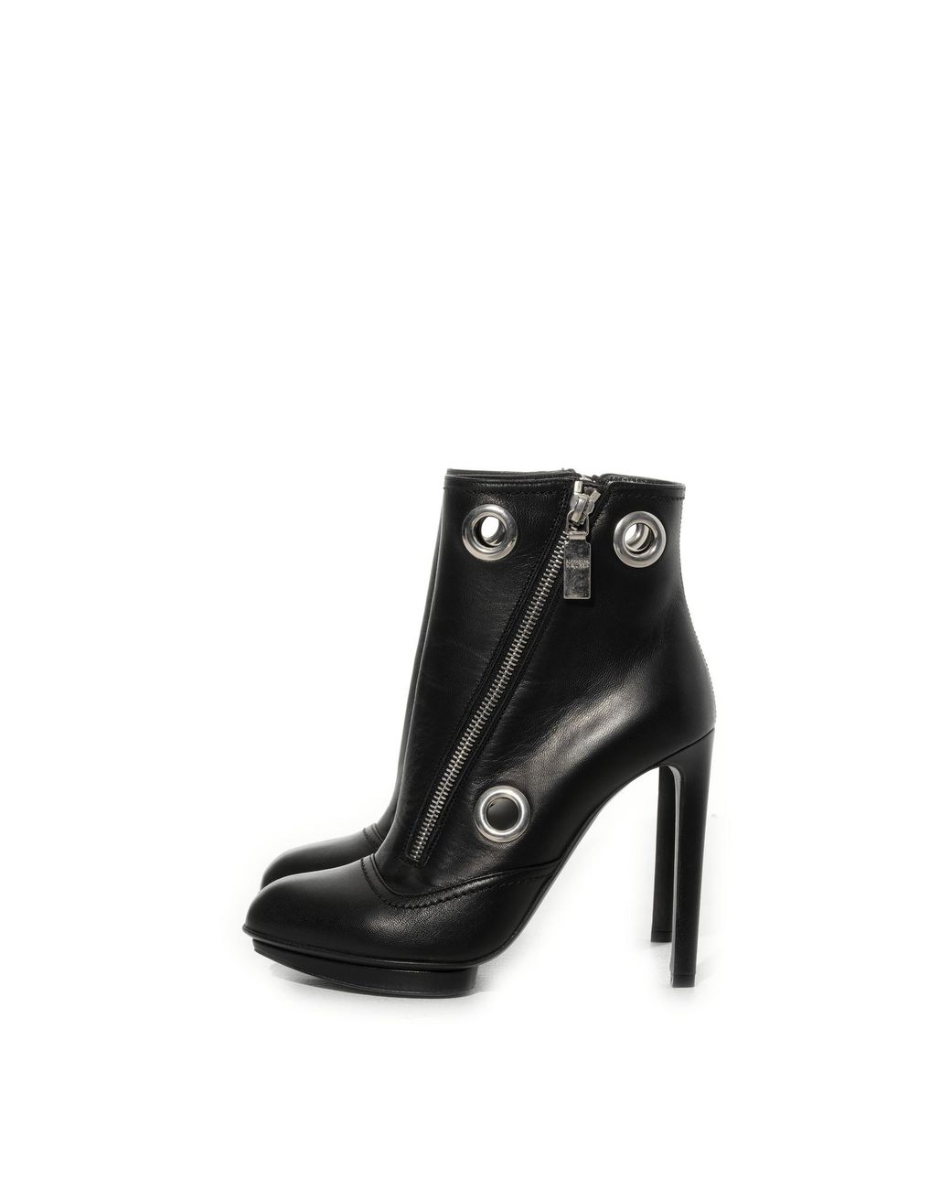 McQueen Black Low Boots
