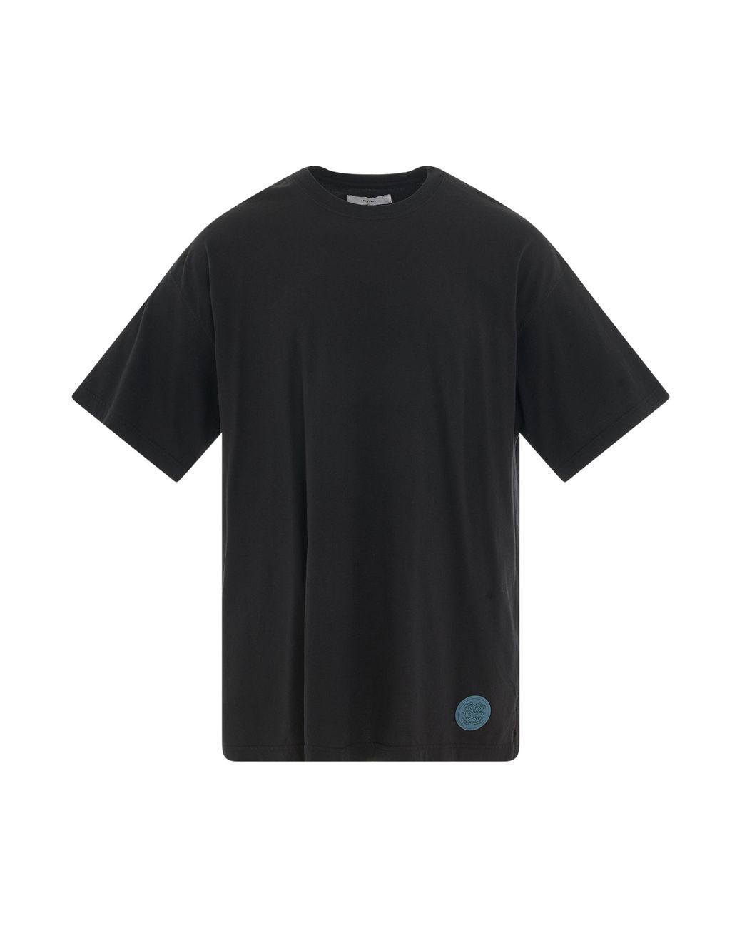 Facetasm Rib Big T-shirt In Black for Men | Lyst