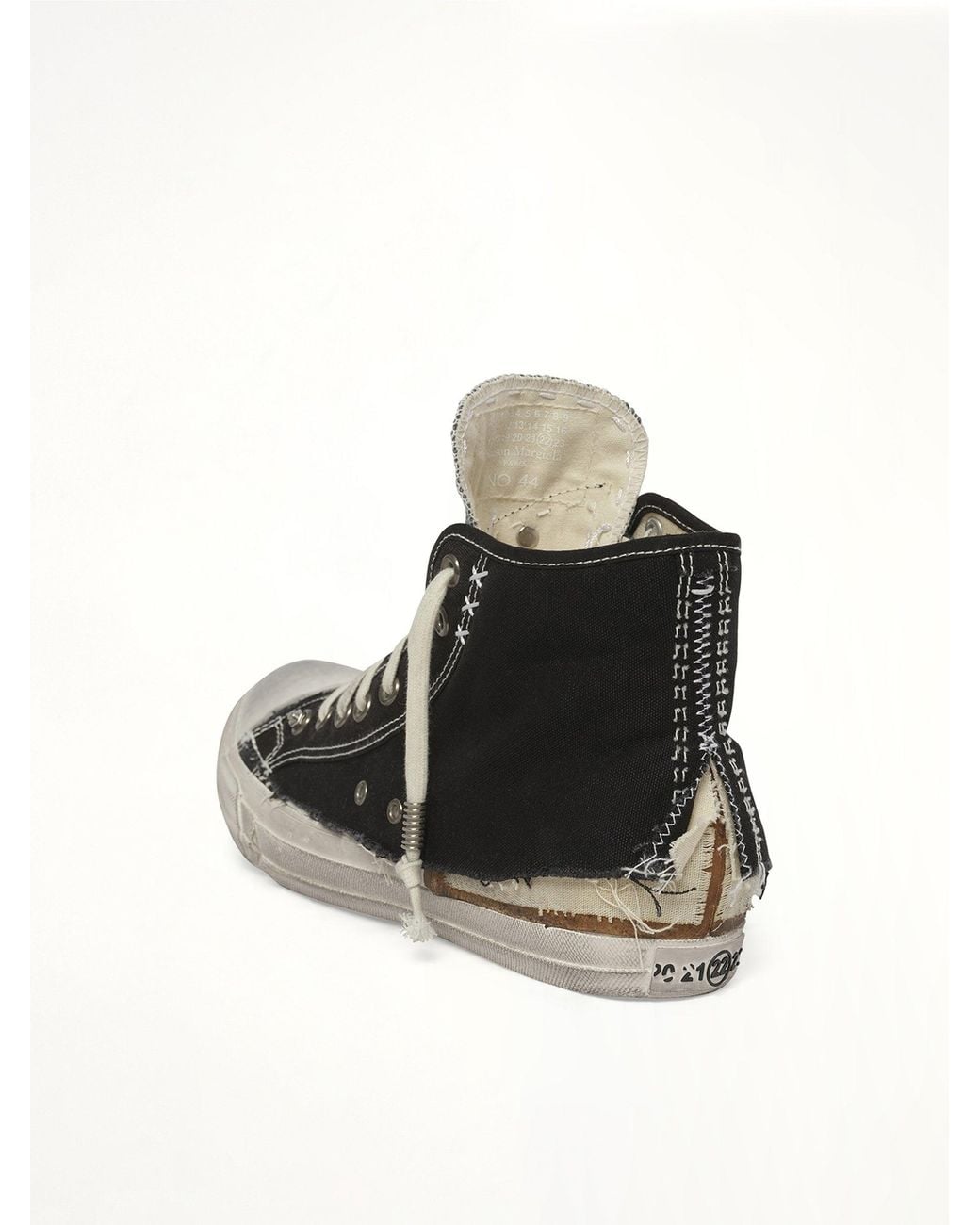 Maison Margiela Black Loved To Death Sneaker for men