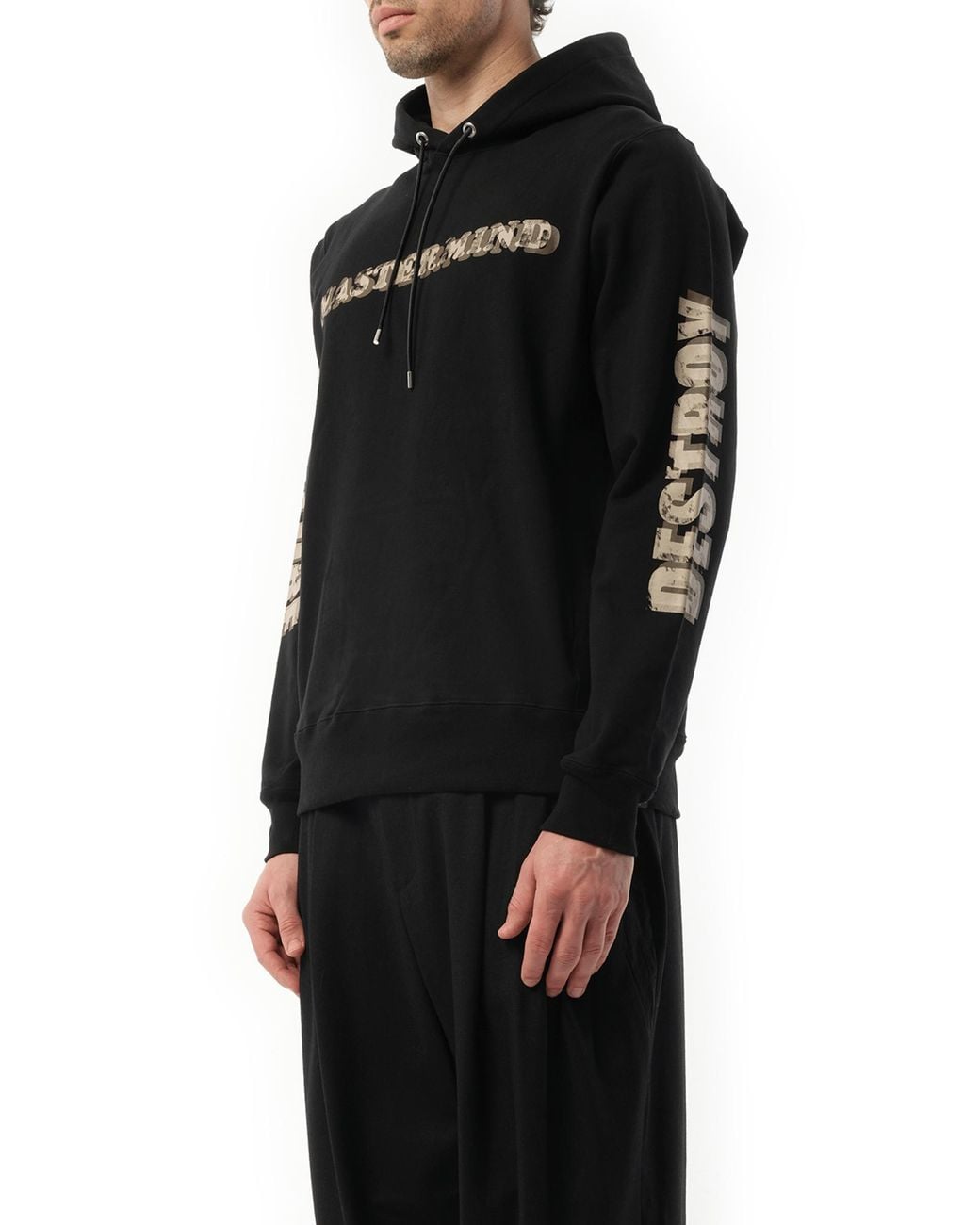 Mastermind Japan Black Hoodie, Size: Small for men