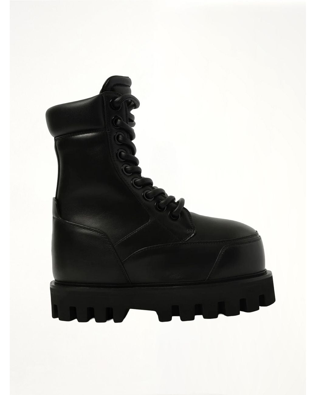 McQueen Black Parachute Ankle Boots
