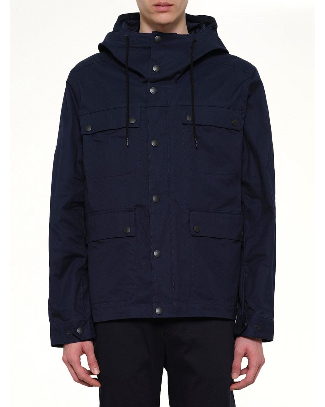 KENZO Blue Sport Parka for men