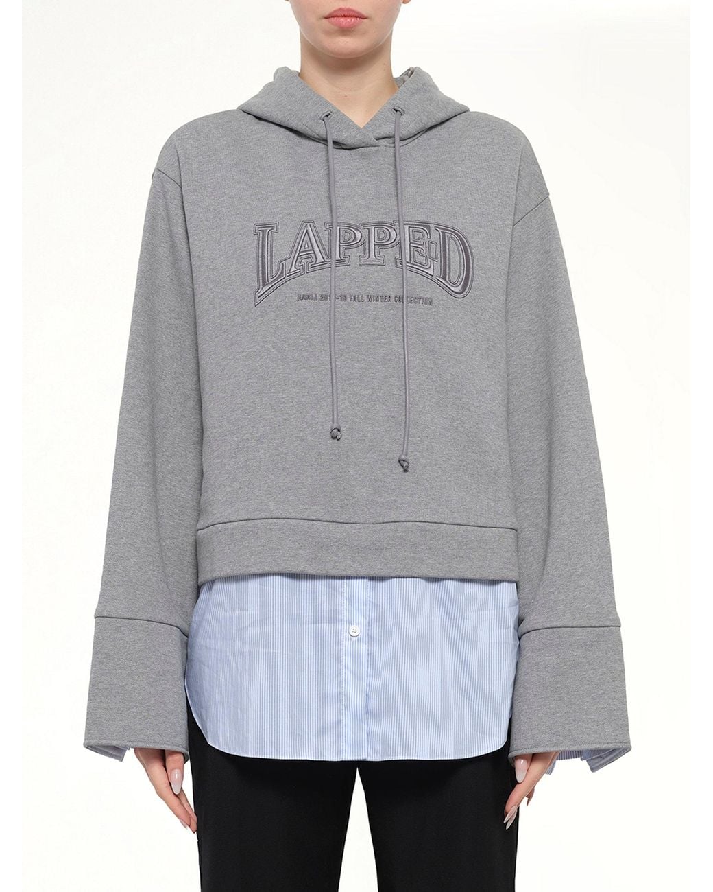 Juun.J Gray Hoodie