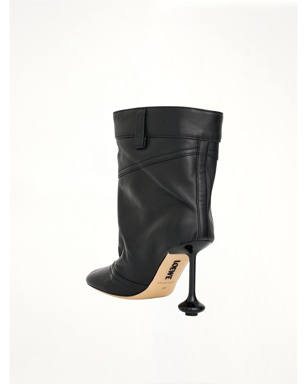 Loewe Black Toy Ankle Boot 90Cm