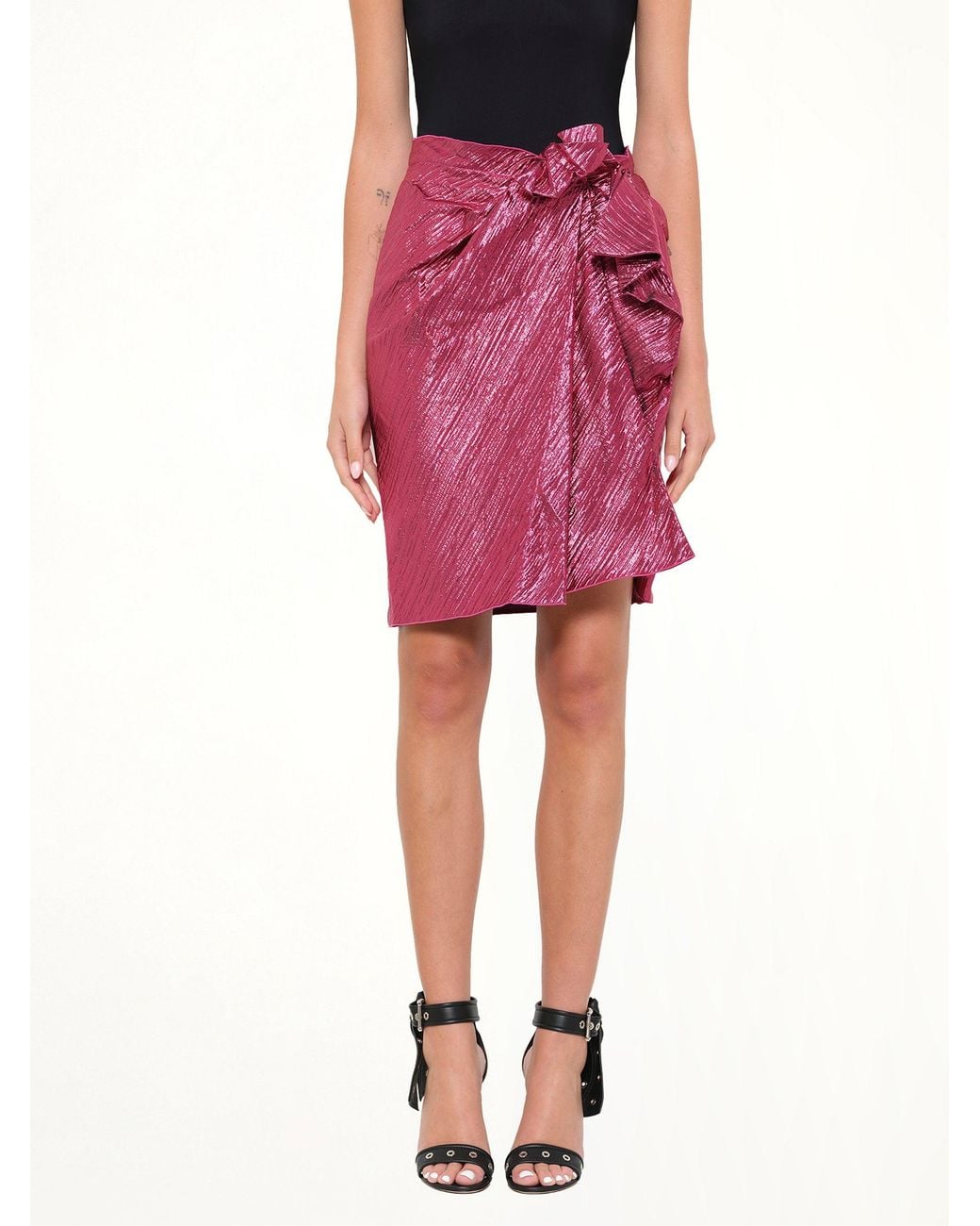 Lanvin Red Show Skirt