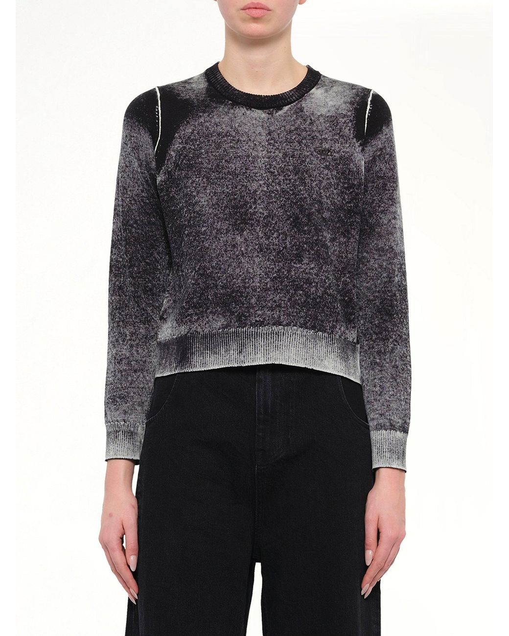 DIESEL Black M-Lovre Knitwear Sweater
