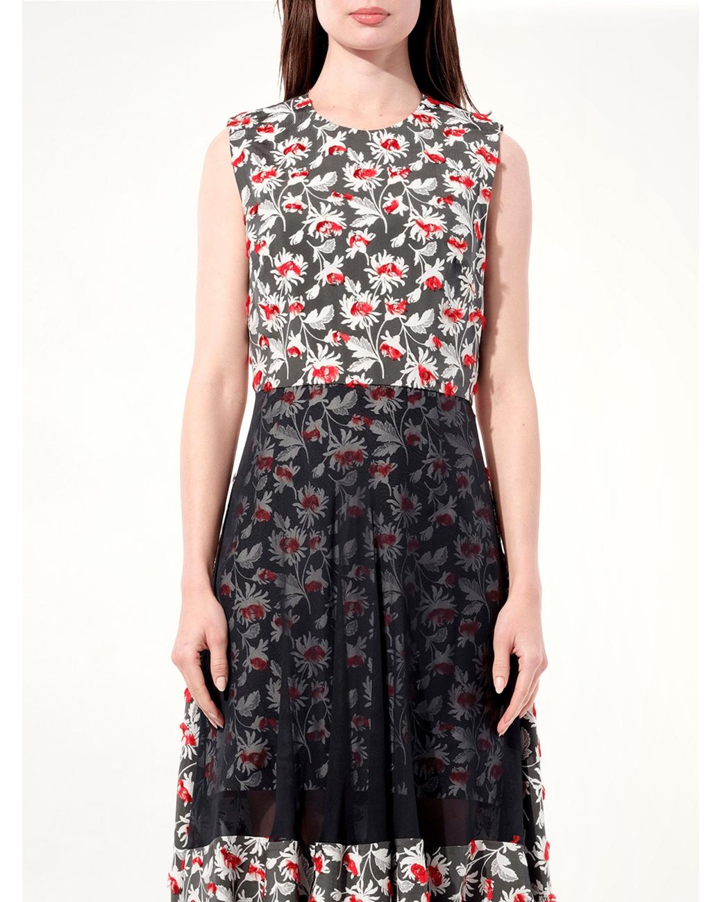 Balenciaga Blue Jacquard Dress