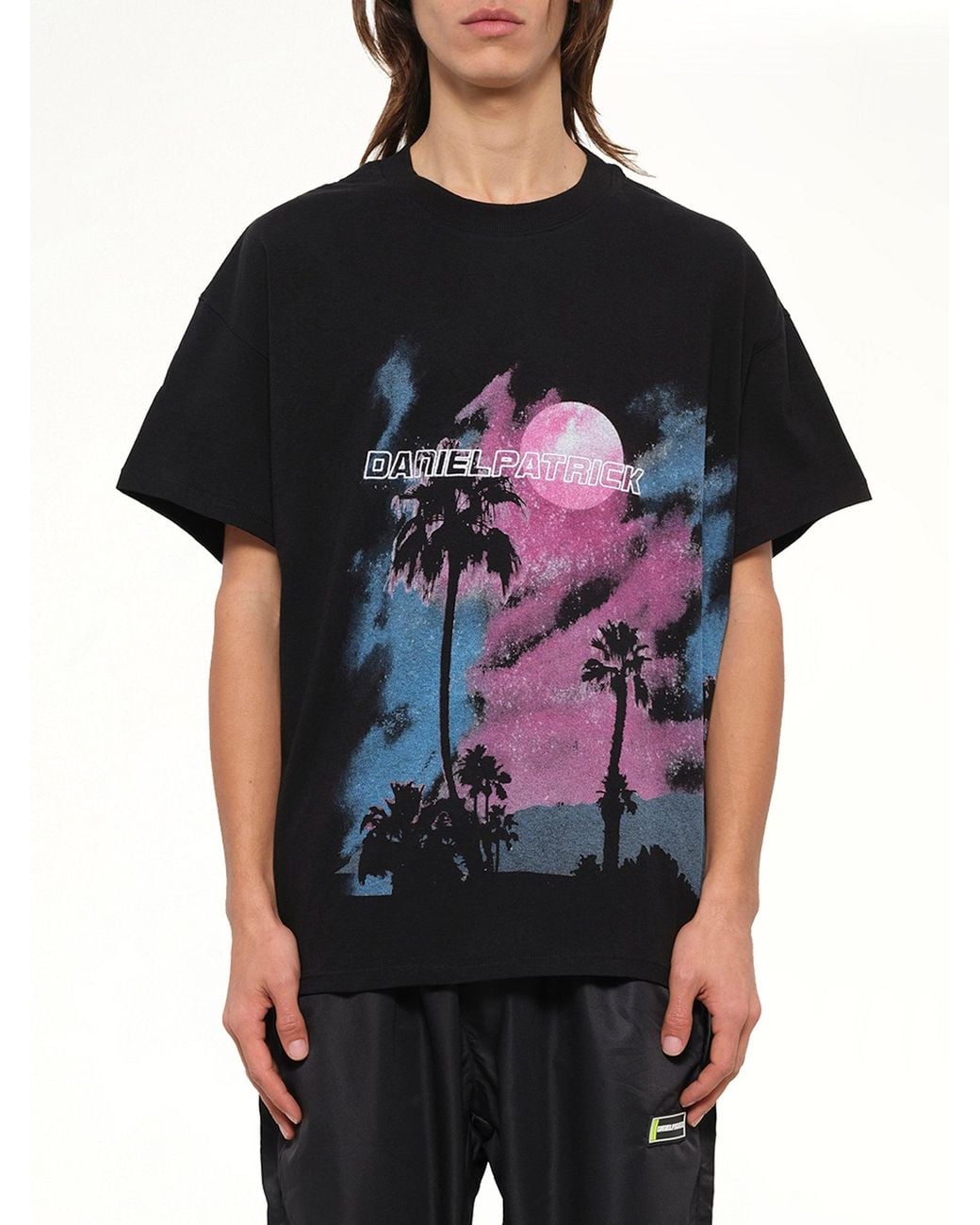 Daniel Patrick Black La Nights T-Shirt for men