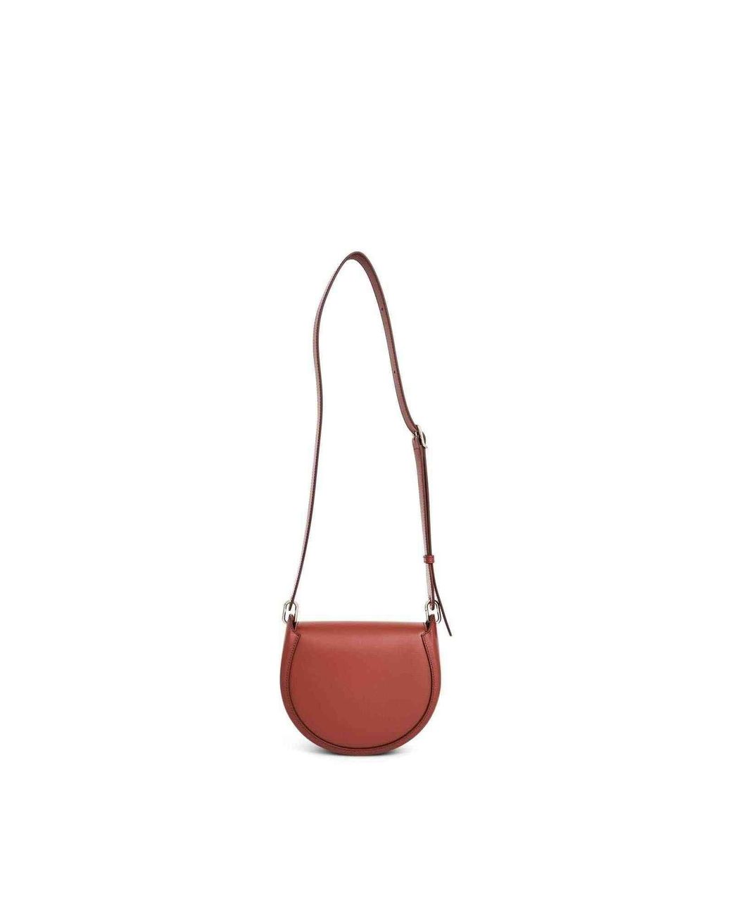 Chloé White Arlene Crossbody Bag With Metal Details