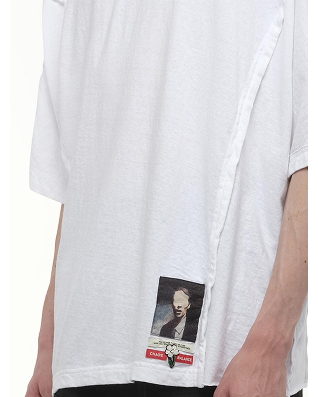 Undercover White Chaos Balance T-Shirt for men