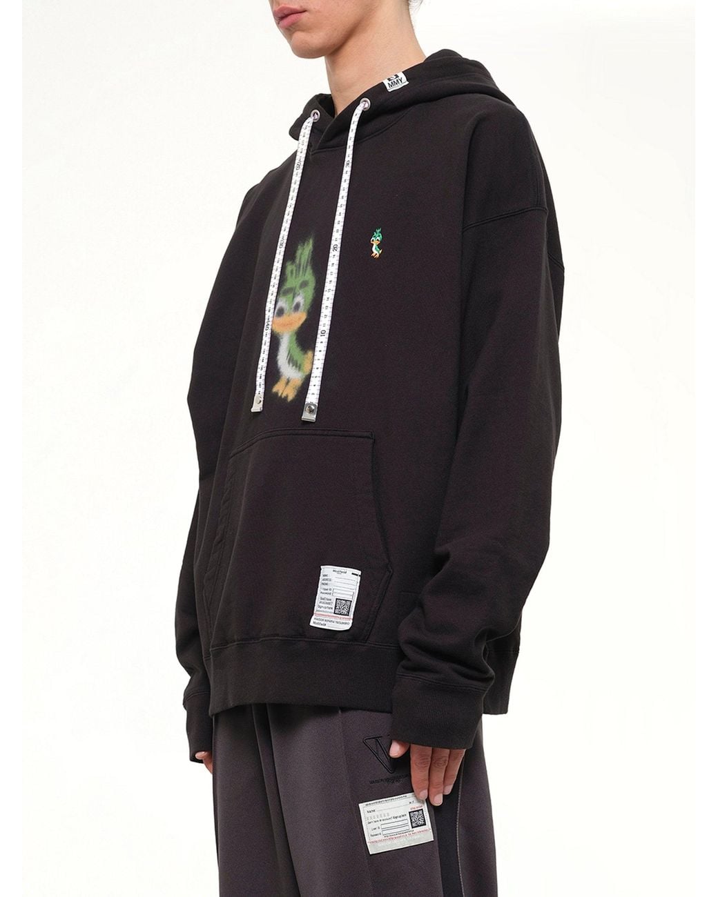Maison Mihara Yasuhiro Blue Leon Printed Sweat Hoodie for men