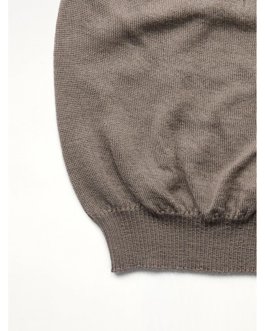 Rick Owens Gray Medium Wool Hat