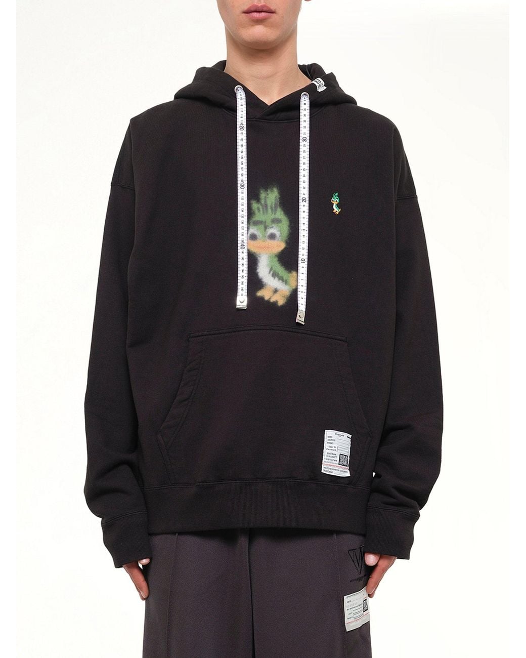 Maison Mihara Yasuhiro Blue Leon Printed Sweat Hoodie for men