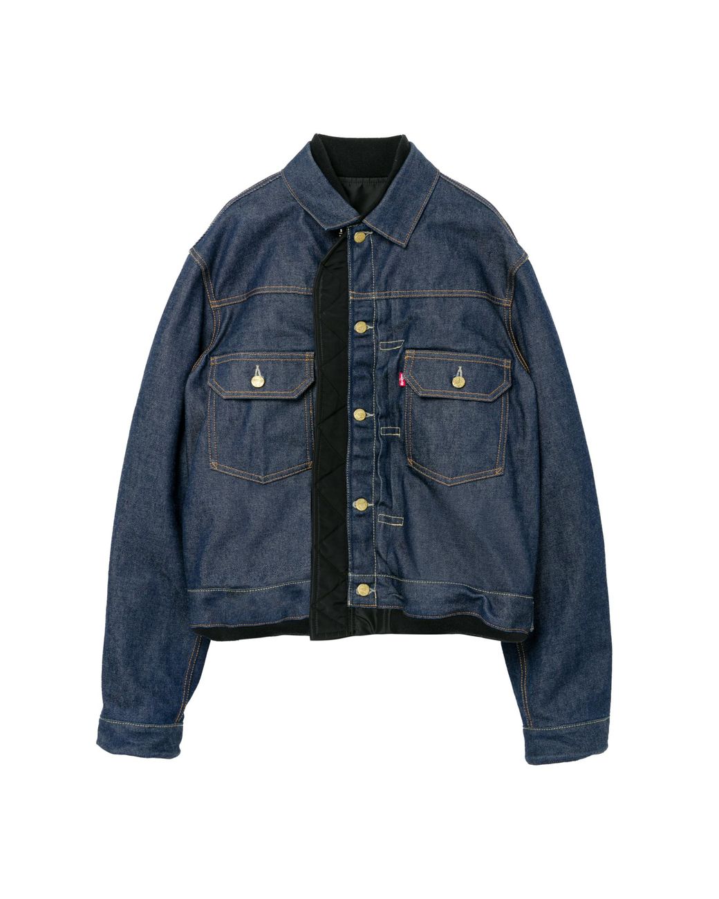 sacai x Levi's Denim Reversible Blouson2 sacai×Levi´s】Denim x