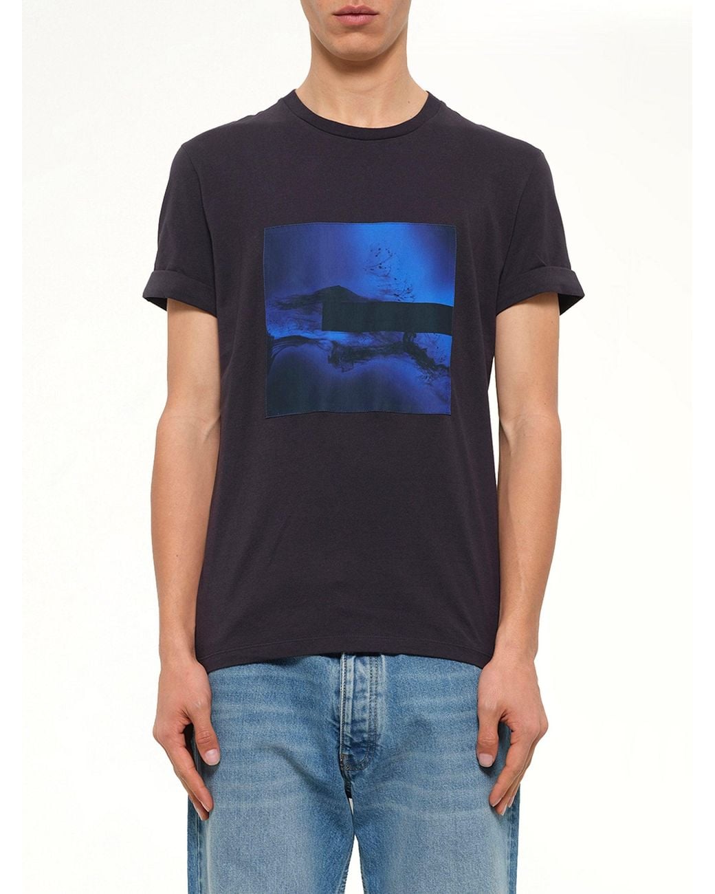 Neil Barrett Blue T-Shirts for men