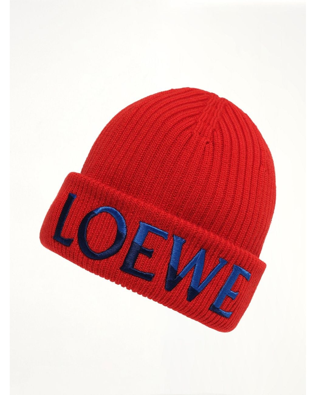 Loewe Red Beanie