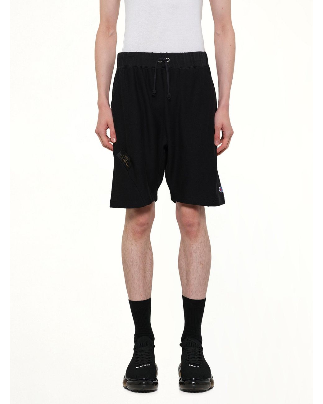 Undercover Black Champion X Uc Sweatshorts for men
