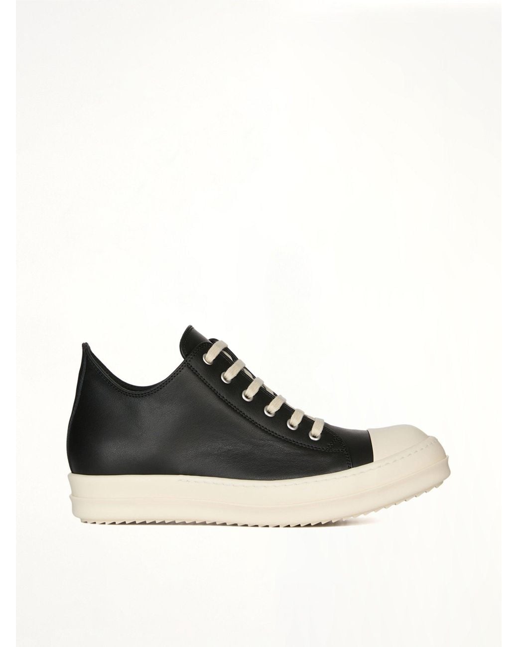 Rick Owens Black Low Sneaks