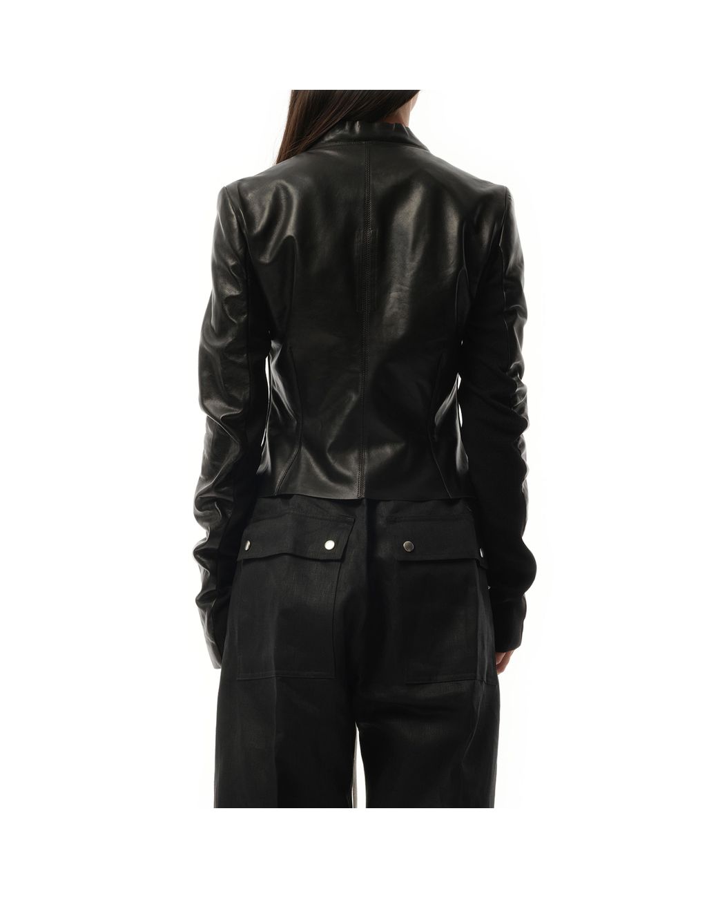 rick-owens-Black-Low-Neck-