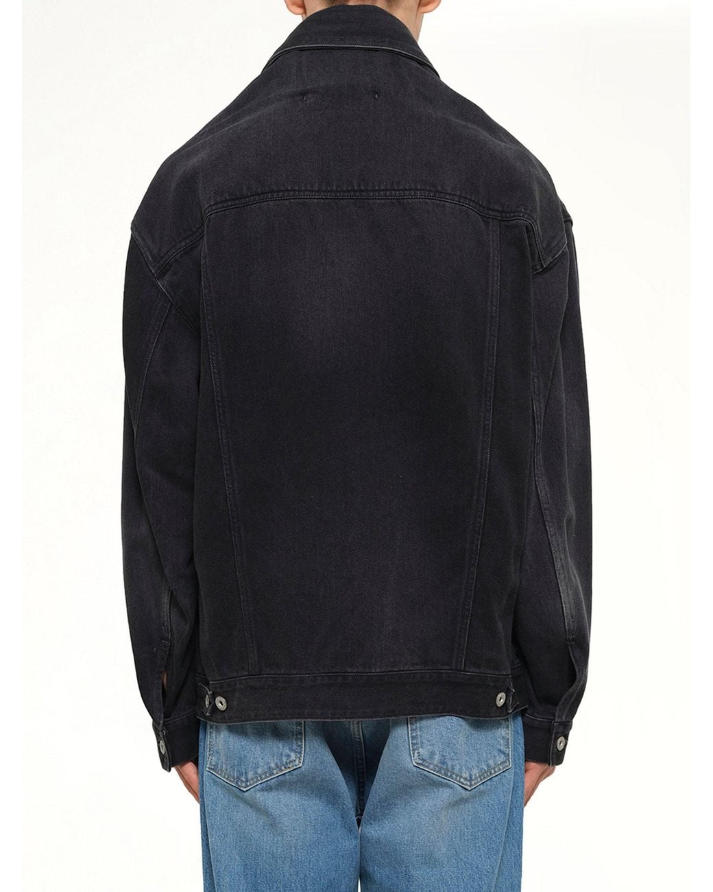 Doublet Blue Head Drop Denim Jacket for men
