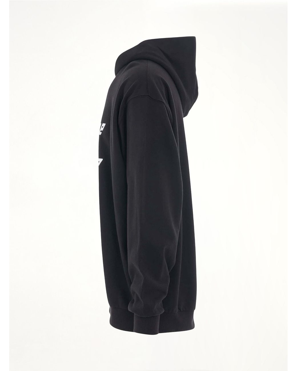 we11done Blue Multiple Front Logo Hoodie for men